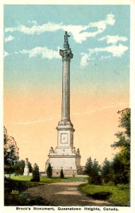 Canada - Ontario, Queenston Heights, Niagara. Brock's Monument