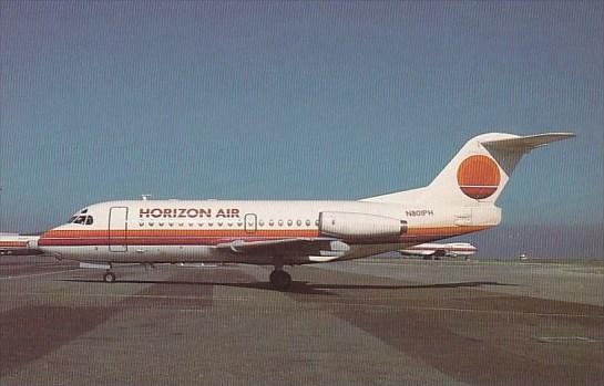 Horizon Air Fokker F28 100