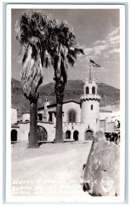 c1940s Scotty Castle On The Death Valley Ranch California CA RPPC Photo Postcard 