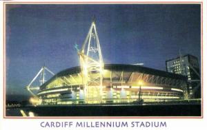 wales CARDIFF Millennium Stadium 1980s Stadium Postcard