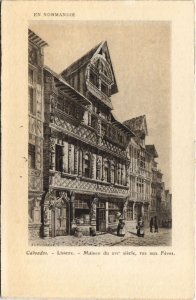 CPA LISIEUX Maison du XVI. Siecle - Rue aux Feves (1227561)