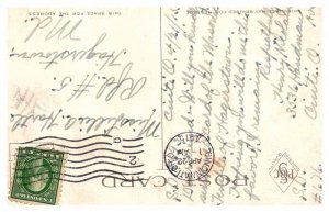 Postcard BUILDING SCENE Cincinnati Ohio OH AS8987