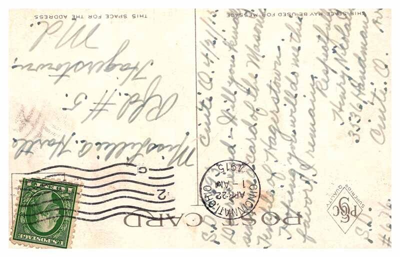 Postcard BUILDING SCENE Cincinnati Ohio OH AS8987