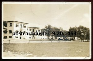 h5153 - PETAWAWA Ontario 1940 Military Camp Administration. Real Photo Postcard
