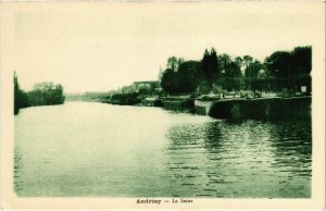 CPA ANDRESY - La SEINE (102745)