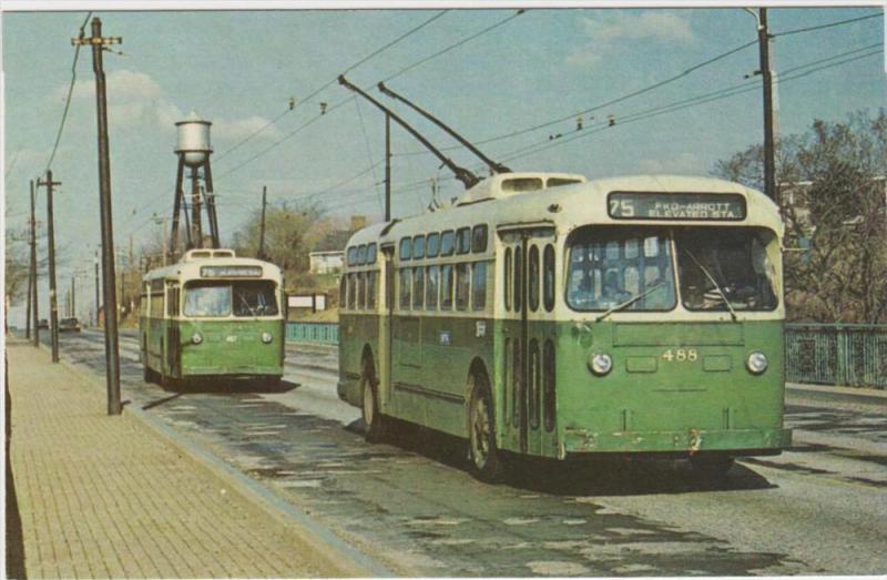 3220 Septa 488 trolley coach built in 1974