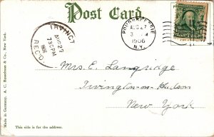 Postcard NY Catskills Otis Elevating Rail road 1906