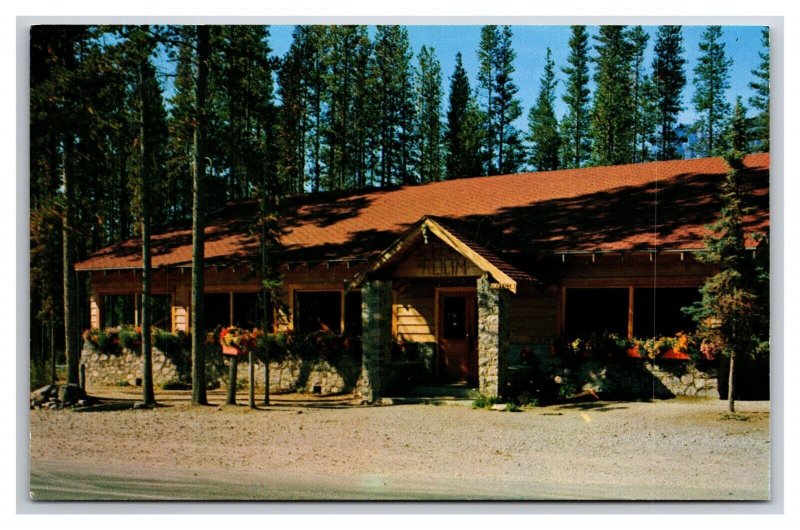 Sunwapta Bungalows Chalet Jasper Park Canada UNP Chrome Postcard U24