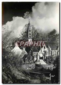 Postcard Modern Chateaulin Finistere La Chapelle Notre Dame and his Renaissan...