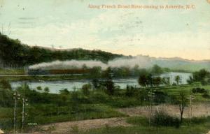 NC - Asheville. Train along French Broad River