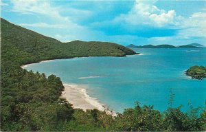 Cinnamon Bay St Johns US Virgin Islands Postcard