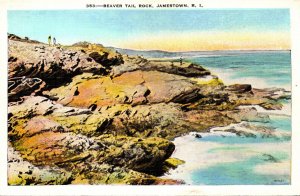 Rhode Island Jamestown Beaver Tail Rock