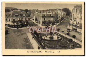 Old Postcard Deauville Place Morny