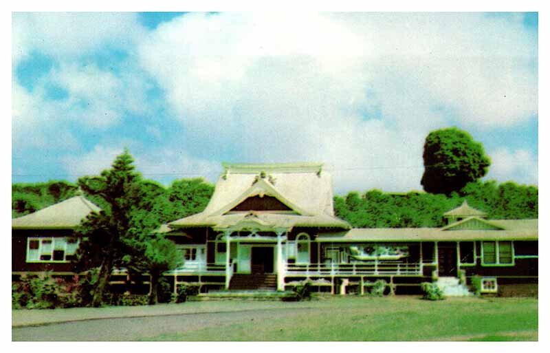 Postcard CHURCH SCENE Kona Hawaii HI AP0071