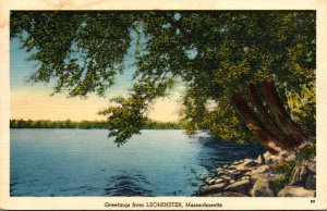 Massachusetts Greetings From Leominster 1942