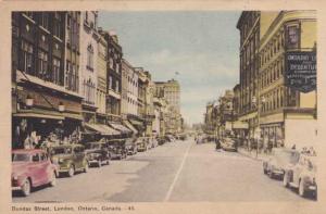 Dundas Street - London ON, Ontario, Canada - Linen Era