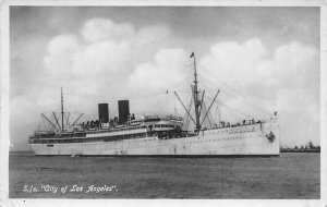 SS City of Los Angeles Printed Photo Los Angeles Steamship Co. Ship 