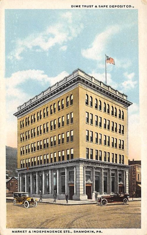 Dime Trust and Safe Deposit Co. Shamokin, Pennsylvania PA  