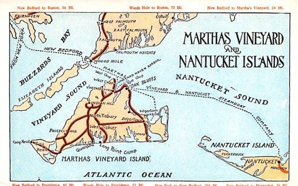 Marthas Vineyard & Nantucket Island in Cape Cod, Massachusetts