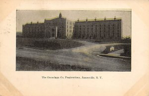 Onondaga Co Penitentiary Jamesville, New York, USA 1908 trimmed, tab marks on...