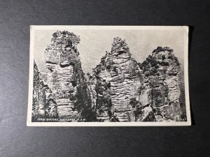 Mint Australia RPPC Postcard Three Sisters Katoomba NSW