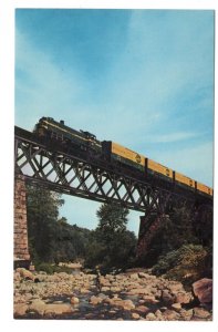 Rutland Railway Train, Cuttingsville Trestle, Vermont