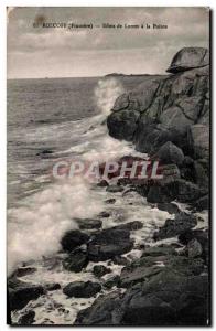 Old Postcard Roscoff Finistere Notre Dame