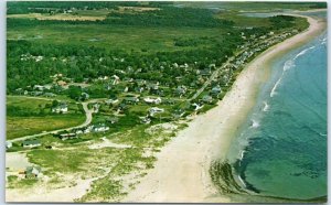 M-79919 Aerial View of Drakes Island Near Wells Maine USA