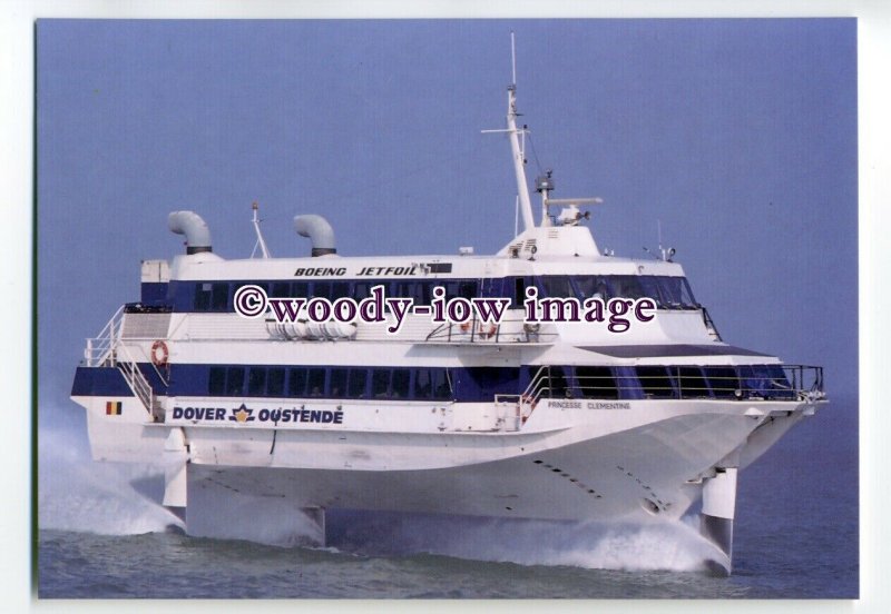 FE1962 - Dover Oostende Lines Fast Ferry - Princesse Clementine - postcard