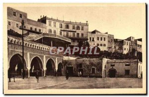 Old Postcard Tanger Outlet City port Riviera