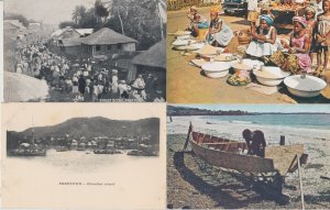 SIERRA LEONE FREETOWN 14 Vintage AFRICA Postcards Mostly pre-1940 (L5847)