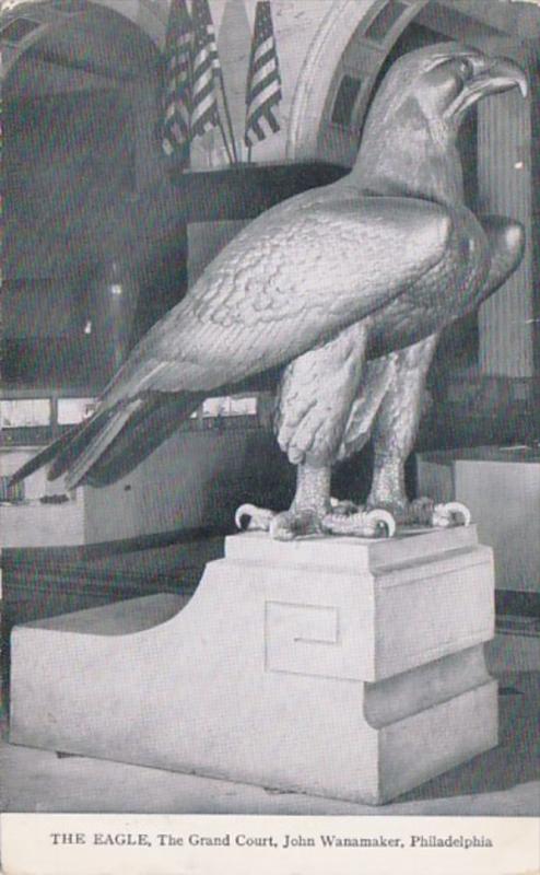 Pennsylvania Philadelphia The Eagle Grand Court John Wanamaker Store 1953