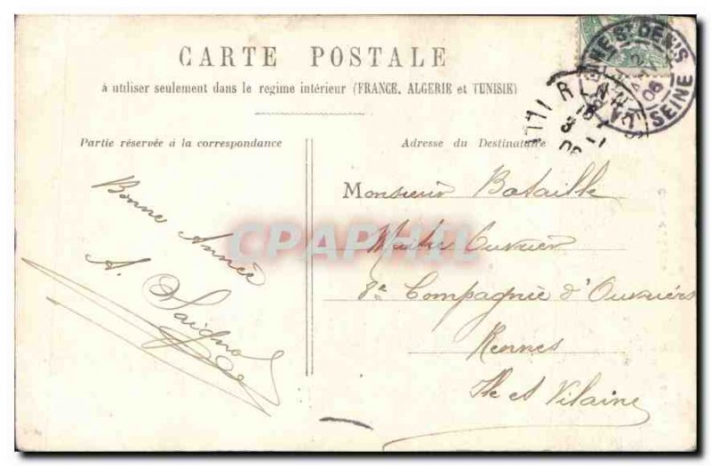 Postcard Old Paris Gare de Lyon