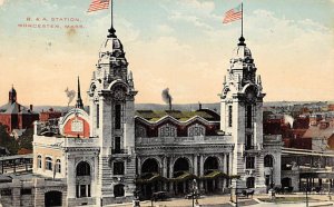 B. & A. Station Worcester, Massachusetts