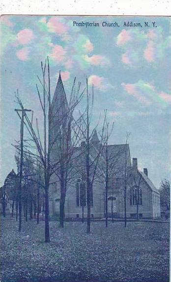 New York Addison Presbyterian Church 1908