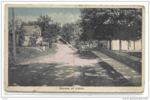 Street scene of Upton, Indiana,00-10s