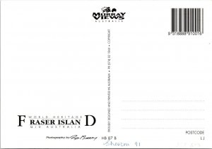 2~4X6 Postcards Fraser Island, Australia  RAINBOW~BEACH FISHING~ELI CREEK