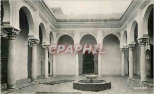 Postcard Modern interior courtyard Tangier (Kasbah)