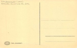 S.S. Dromonby 1900 S.S. Dromonby, Ropner Shipping Co. Ltd. View image 