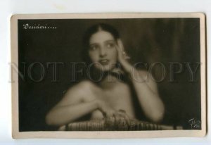 491481 AVANT-GARDE Italy FILM ACTRESS Fashion NUDE 1920s PHOTO FLOU Bromografica