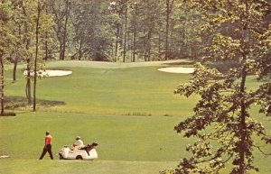 Rossmoor Maryland players on 18-hole golf course vintage pc ZA441277