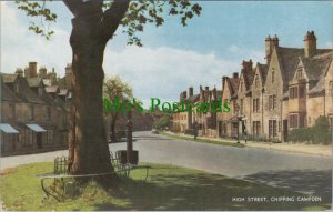 Gloucestershire Postcard - High Street, Chipping Campden RS31126