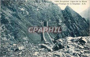 Old Postcard Dauphine line Mure The Passage of the Clapisse