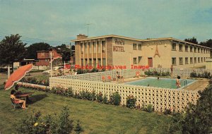 Canada, Ontario, Ottawa, Pari's Motel, Swimming Pool, Newton Pub No C1277