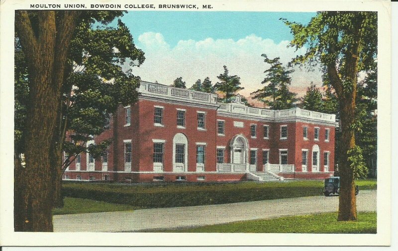 Brunswick, Me., Moulton Union, Bowdoin College