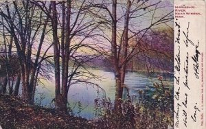 Mississippi River Near Winona Minnesota1906