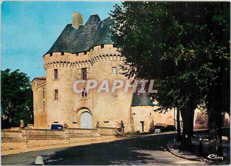 Postcard Modern Barbezieux (Charente) Le Chateau