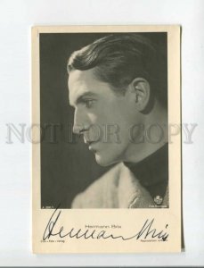 472334 Hermann BRIX Austrian MOVIE Stage FILM Actor AUTOGRAPH Vintage PHOTO