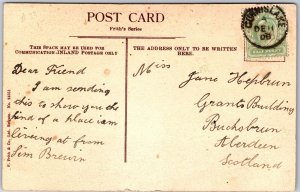 Morwell Rocks Devon England Cliff Mountain Lake Postcard