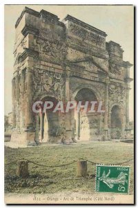 Old Postcard Arch of Triumph North Coast